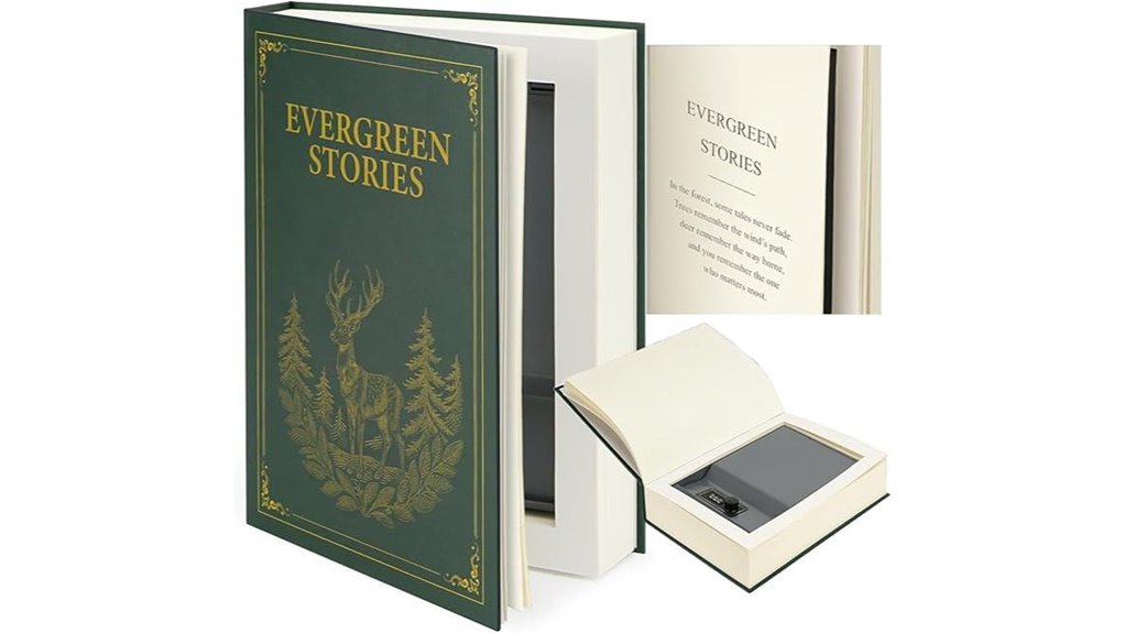 decorative combination book safe