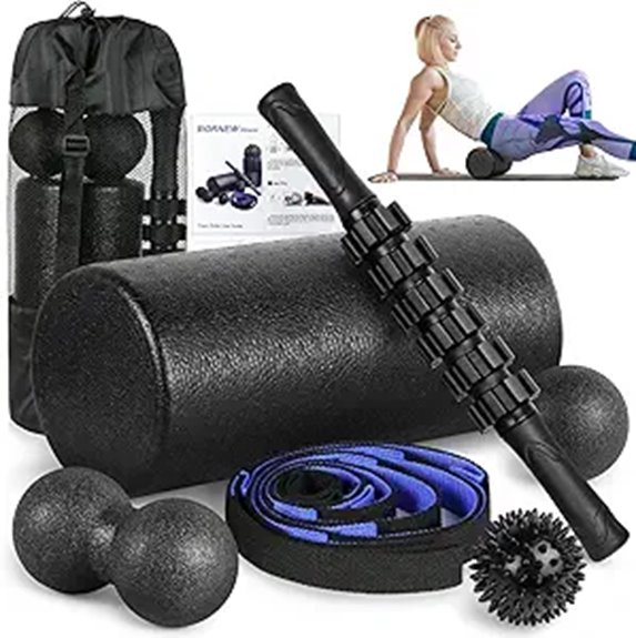 deep tissue recovery foam rollers