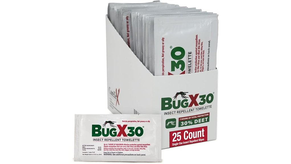 deet insect repellent wipes