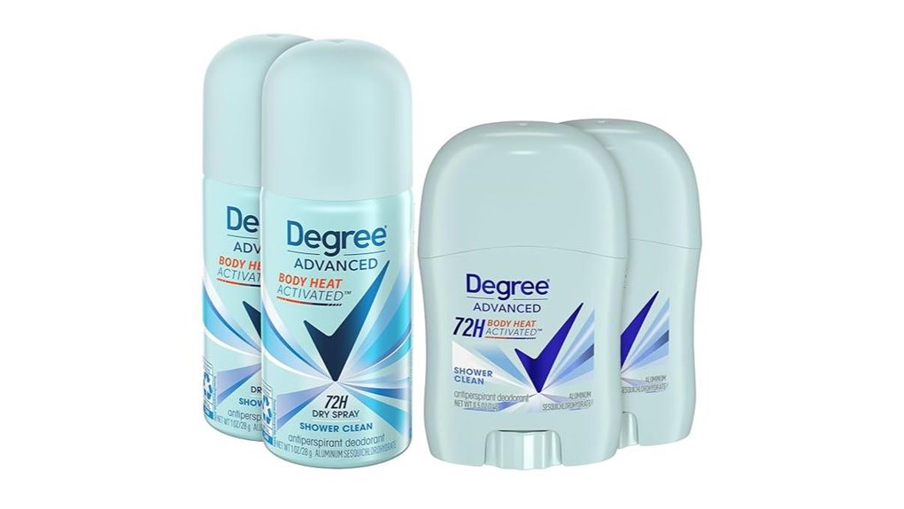 degree women travel deodorant bundle