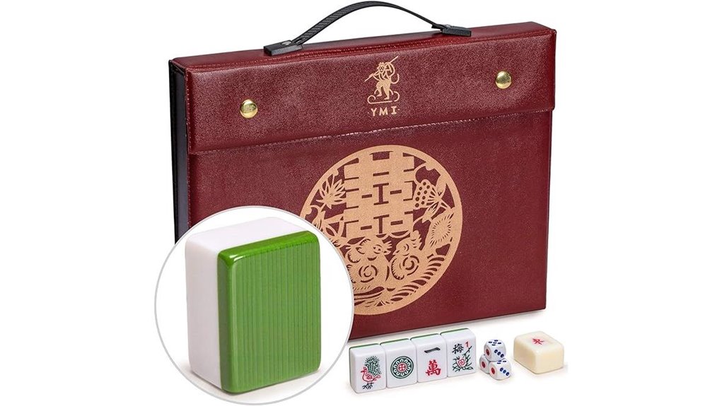 deluxe 146 tile mahjong set