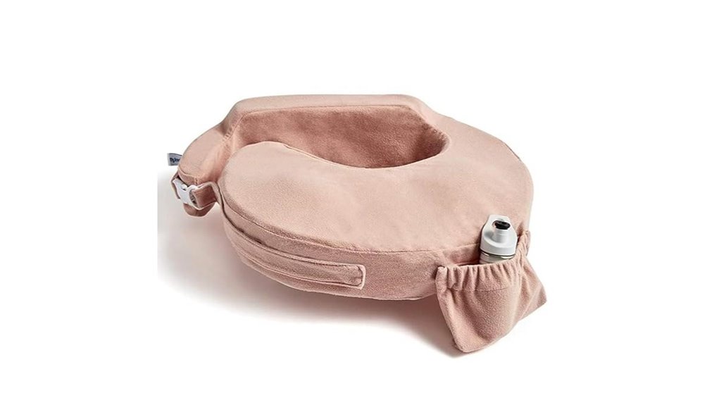 deluxe nursing pillow with slipcover