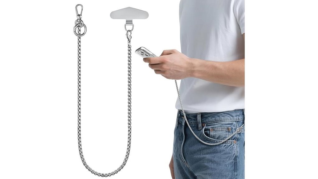 detachable anti theft phone lanyard