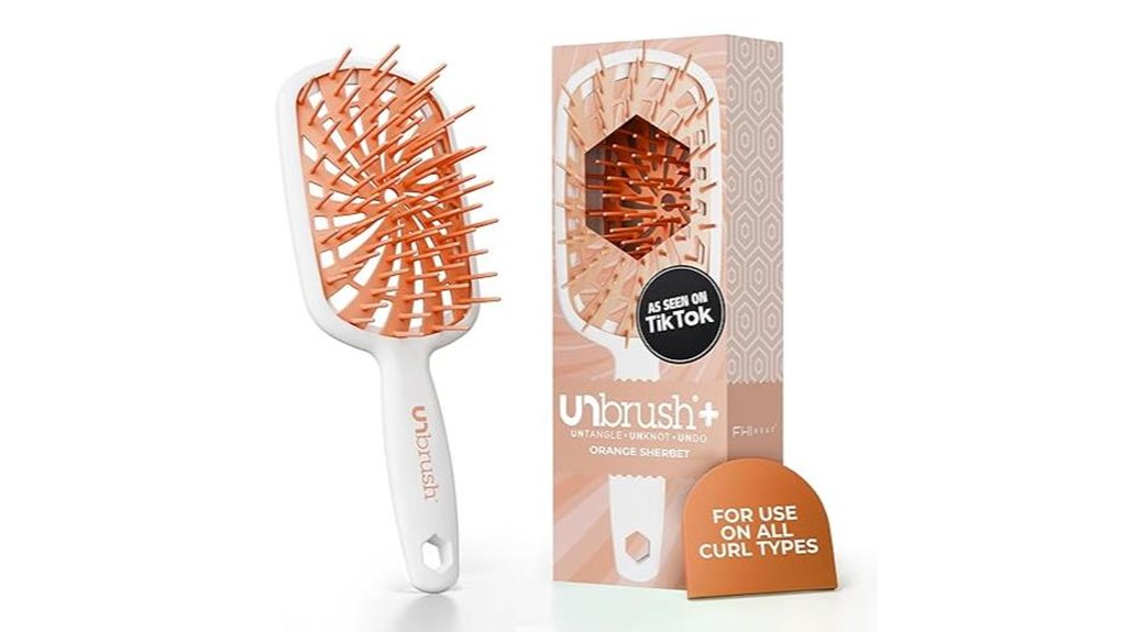 detangling brush for fragile hair