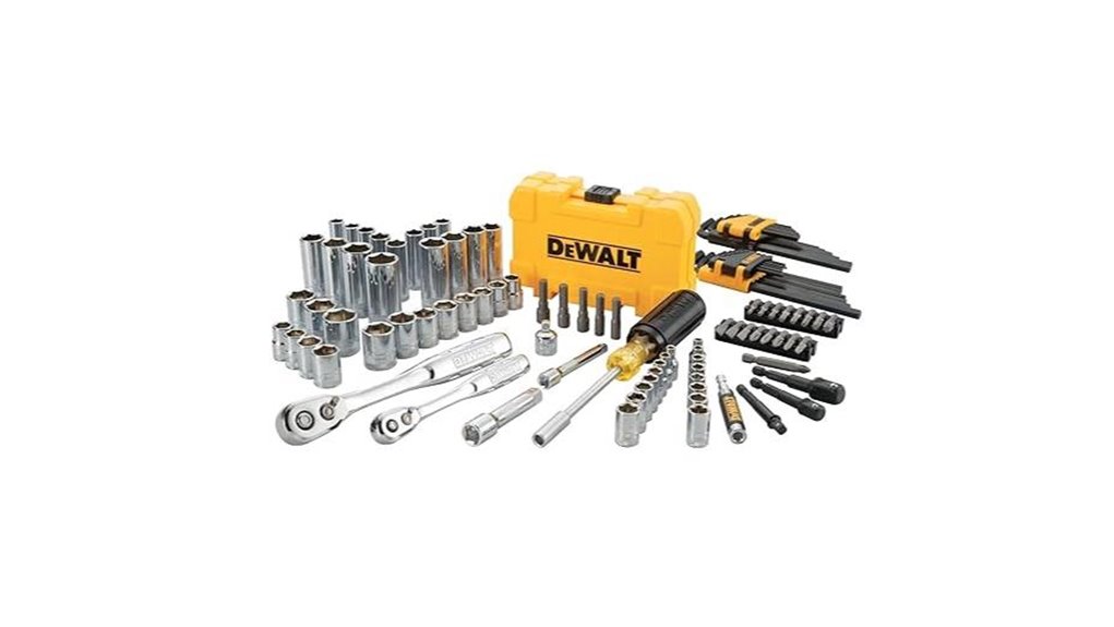 dewalt 108 piece mechanics kit