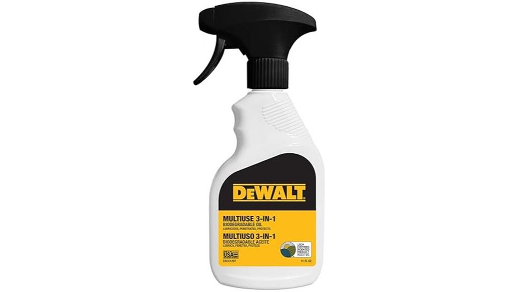 dewalt biodegradable 3 in 1 penetrating oil
