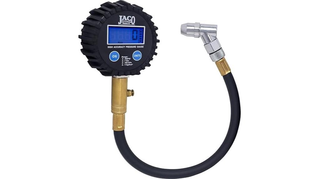 digital 100 psi tire gauge