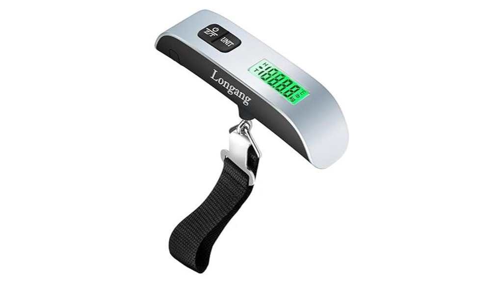 digital 110lb portable hanging scale