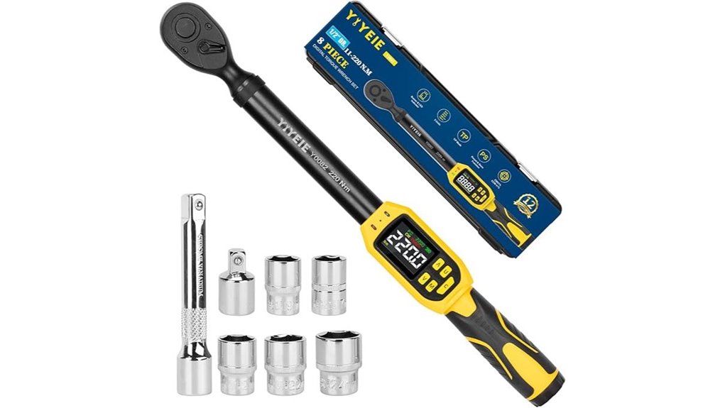 digital 1 2 torque wrench