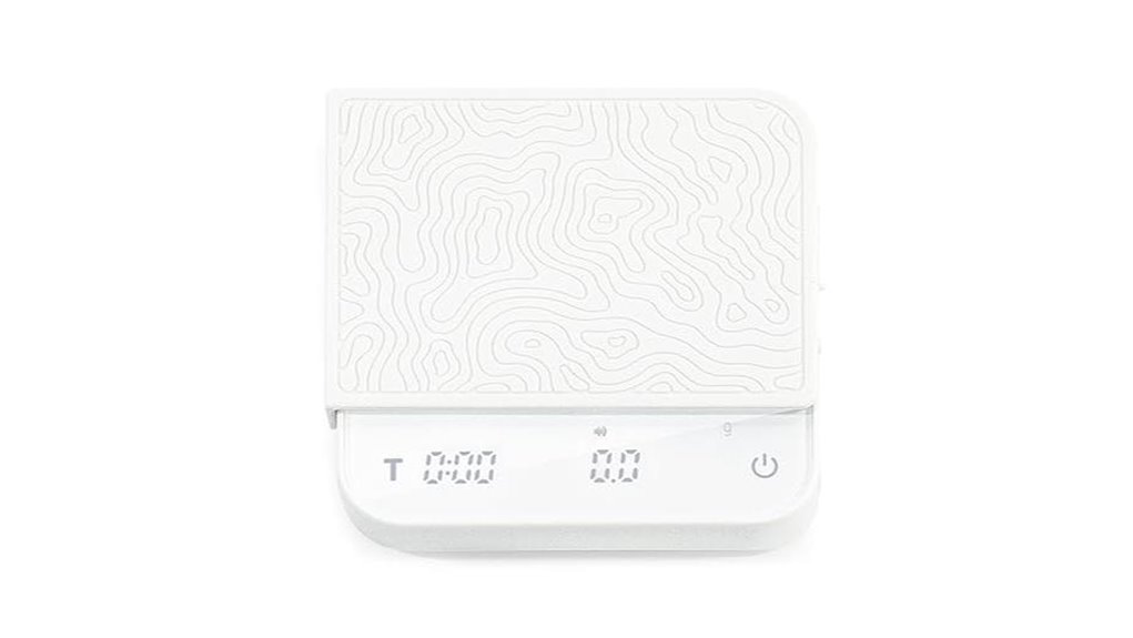 digital coffee scale with timer