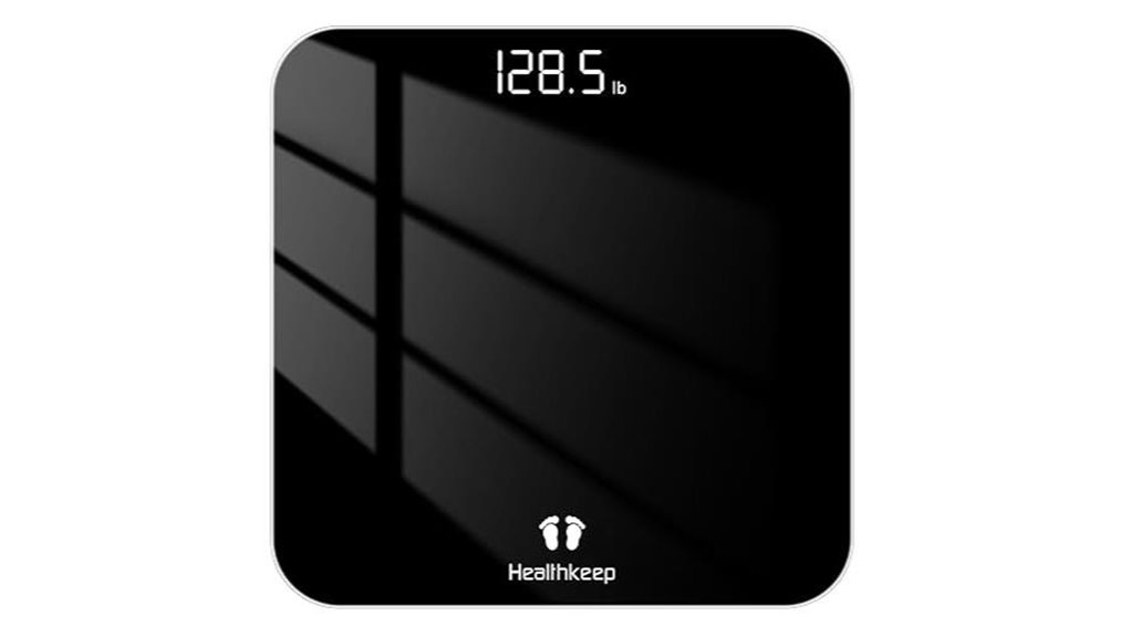 digital high precision bathroom scale