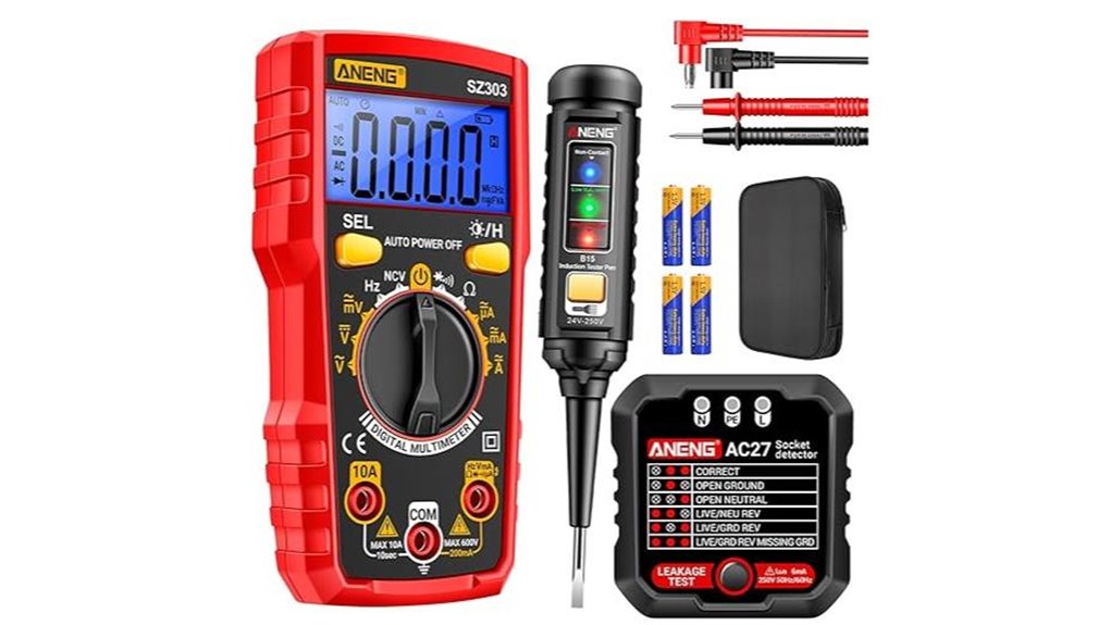 digital multimeter and tester