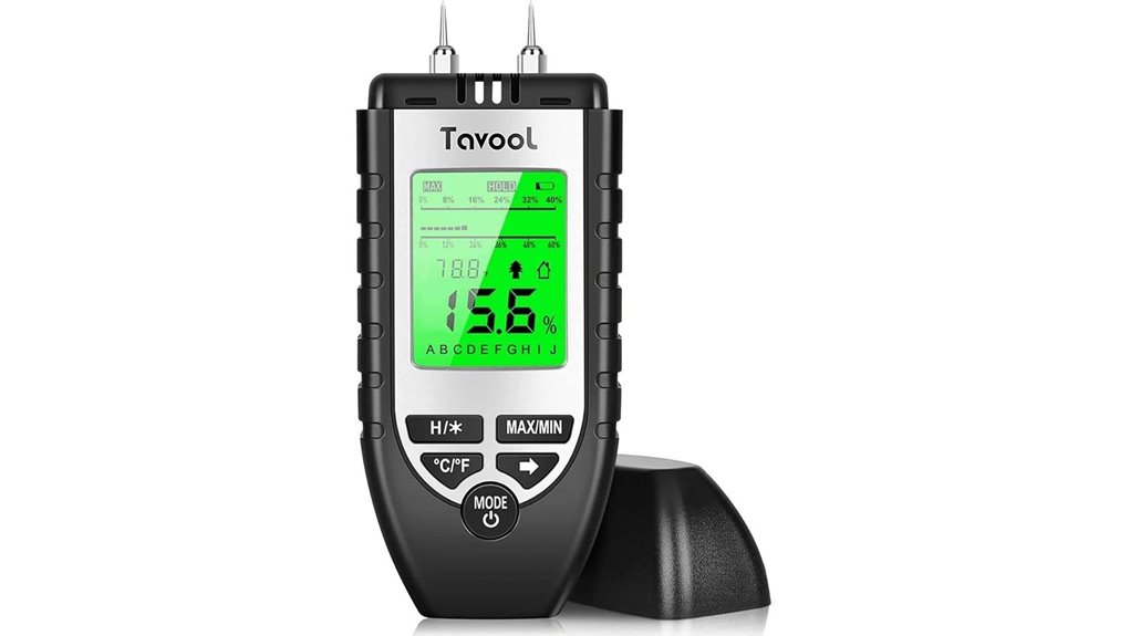 digital pin type wood moisture