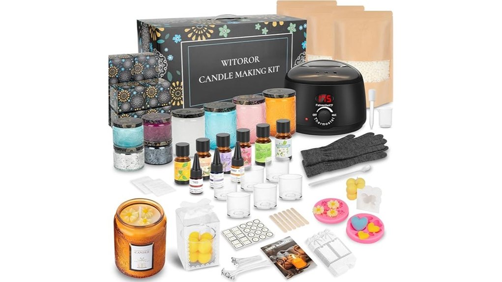 digital soy wax candle kit