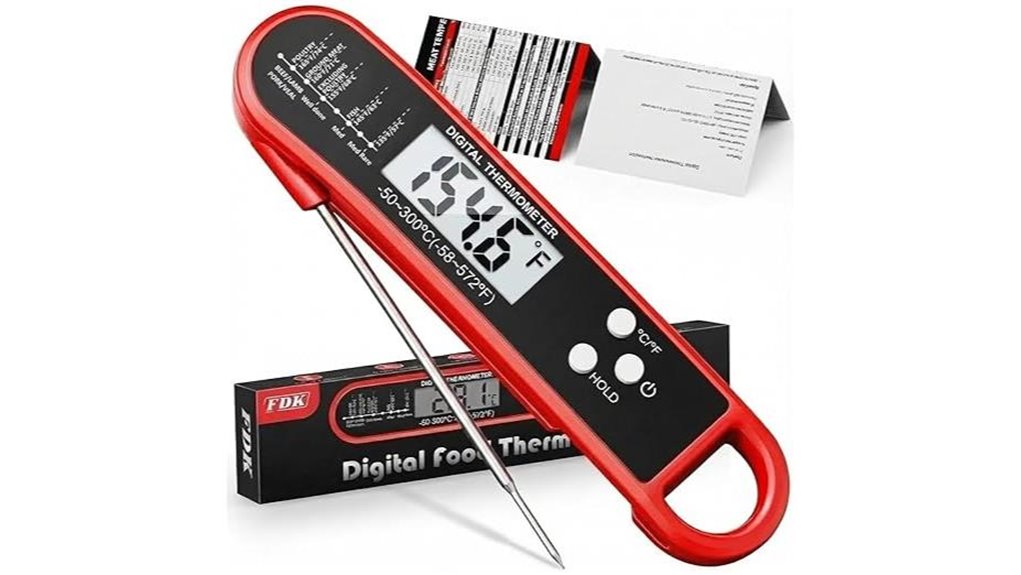 digital waterproof bbq thermometer