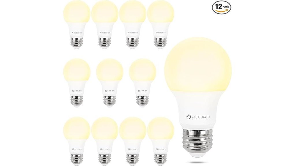 dimmable 3000k a19 led