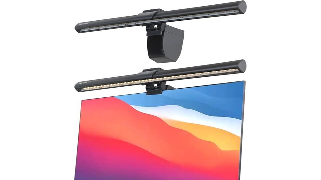 dimmable eye caring led lamp