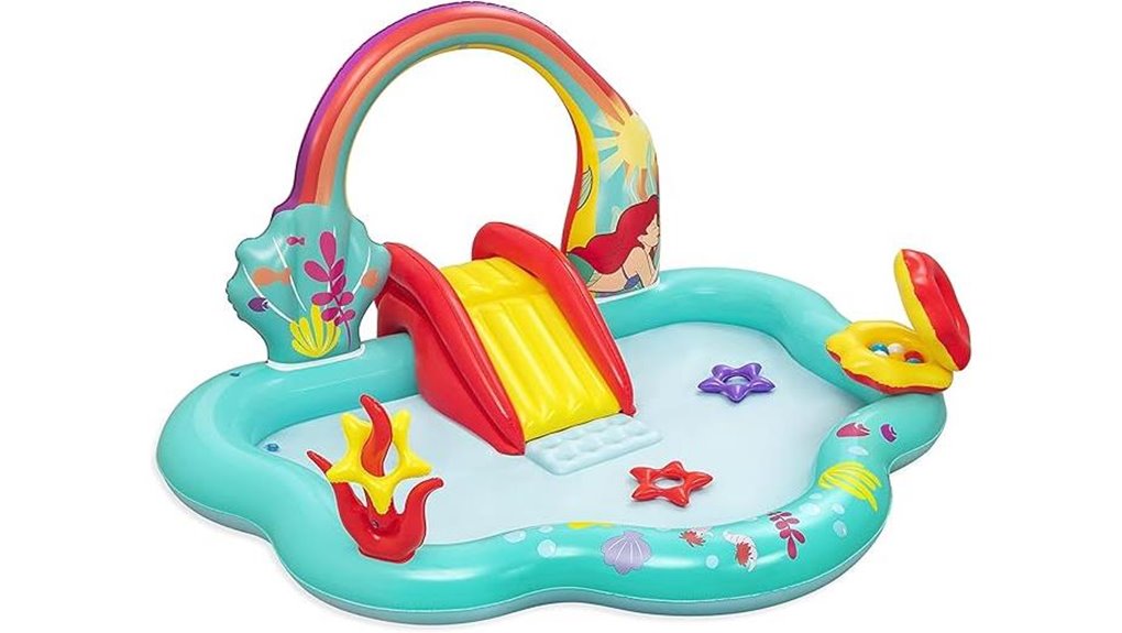 disney little mermaid inflatable playcenter