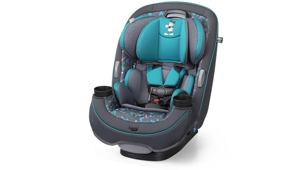 disney mickey sprinkle convertible carseat