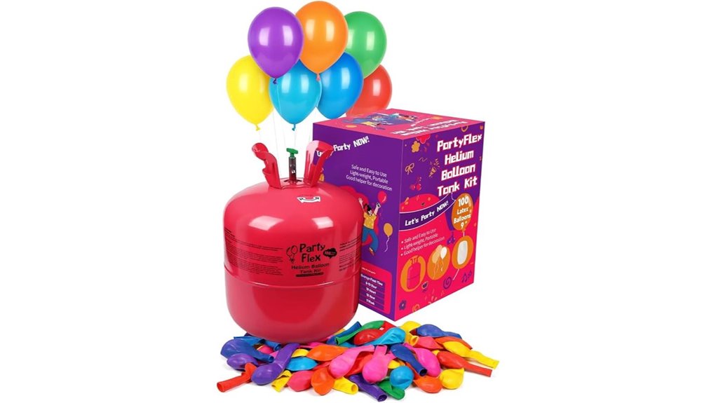 disposable 22l helium balloon kit