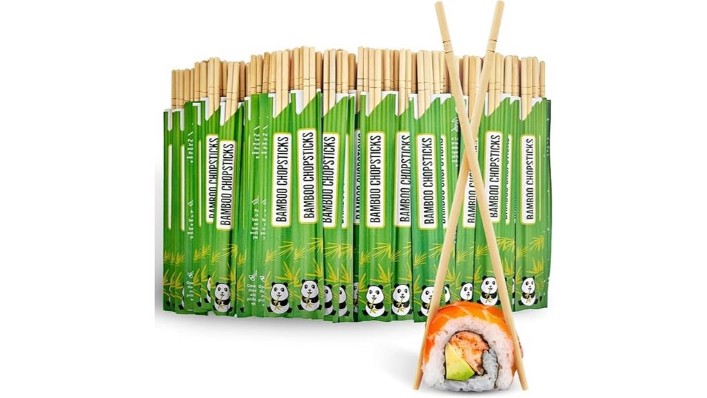 disposable bamboo chopsticks pack