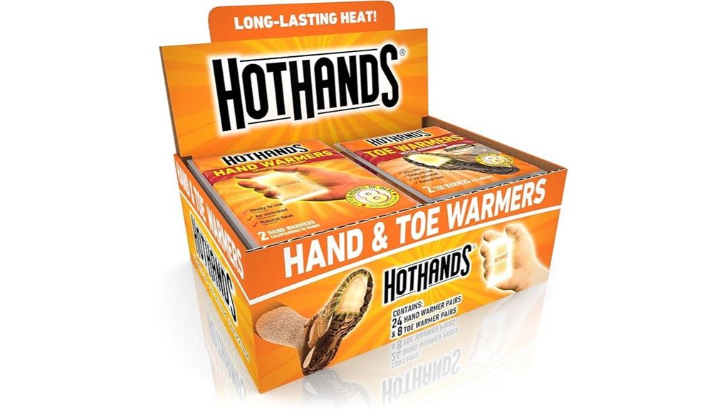 disposable hand and toe warmers