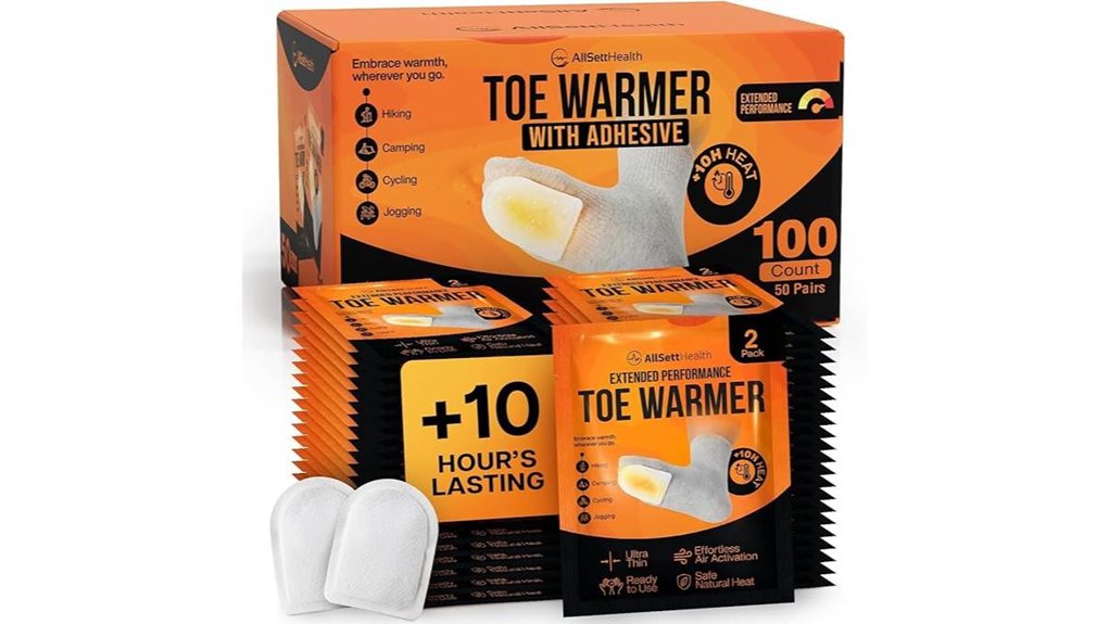 disposable hand warmers 100 pack