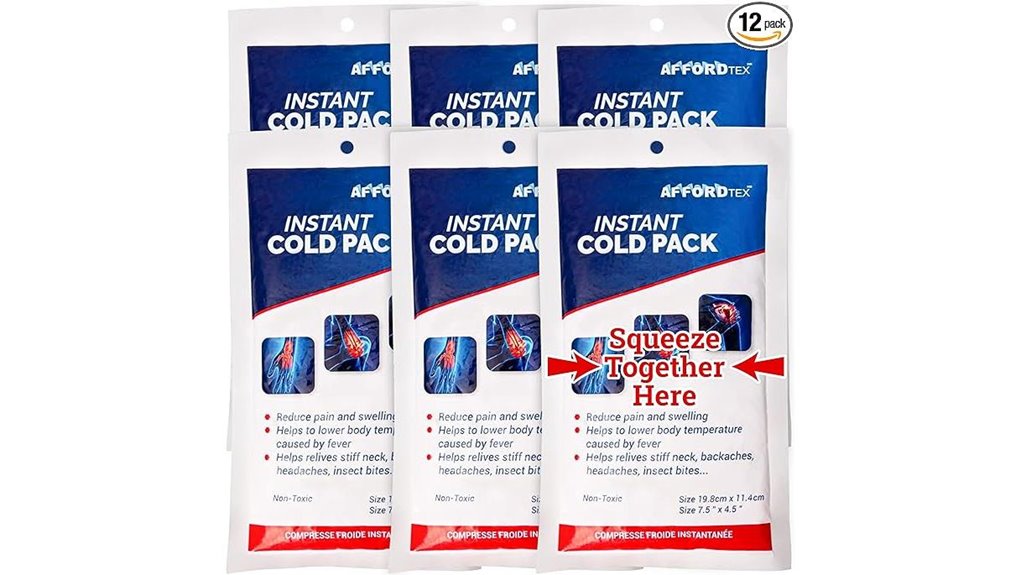disposable instant cold packs