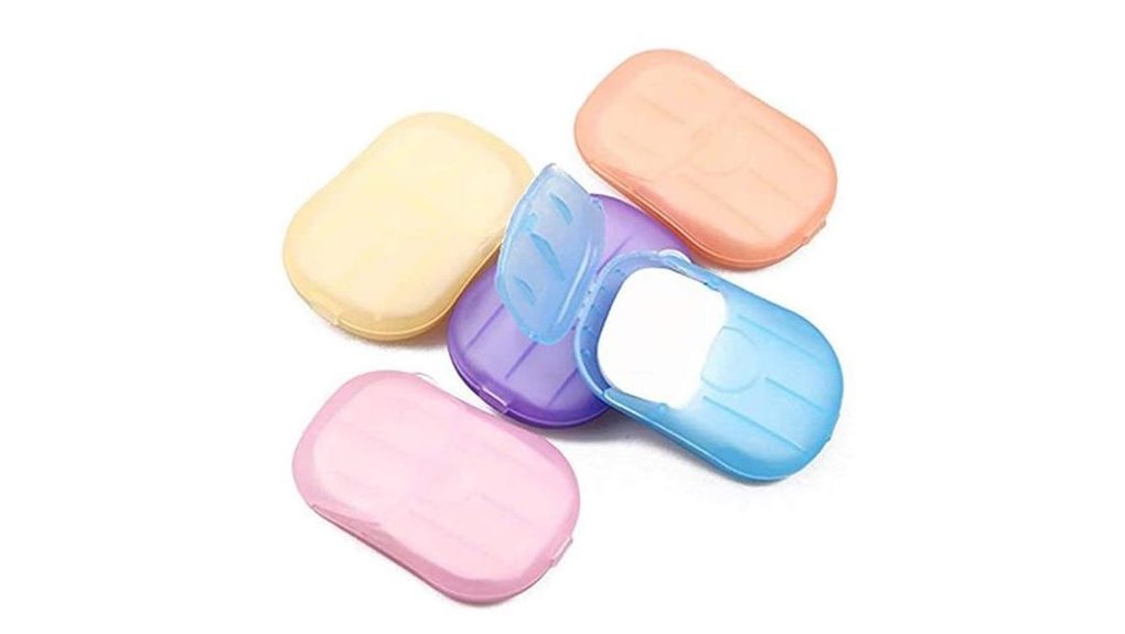 disposable soap paper sheets