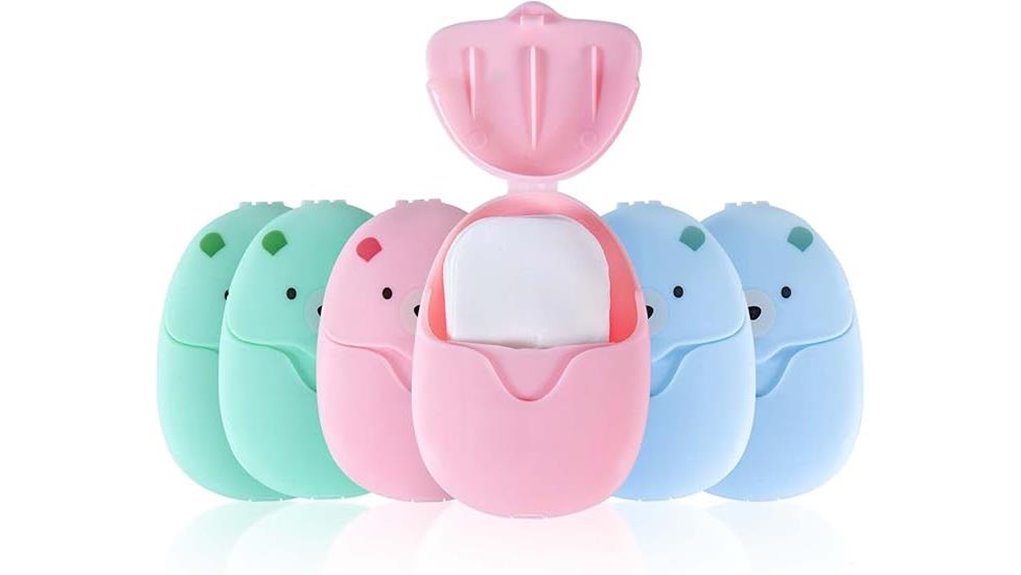disposable travel hand soap sheets