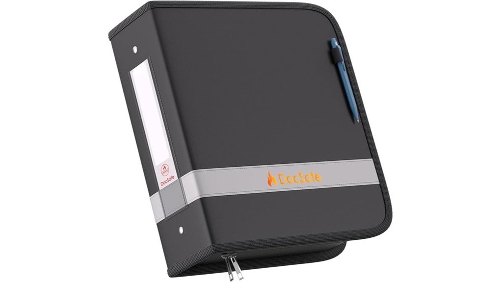docsafe fireproof letter binder