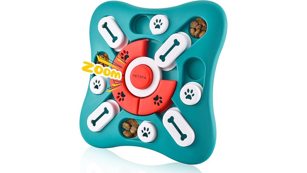 dog puzzle treat dispenser toy