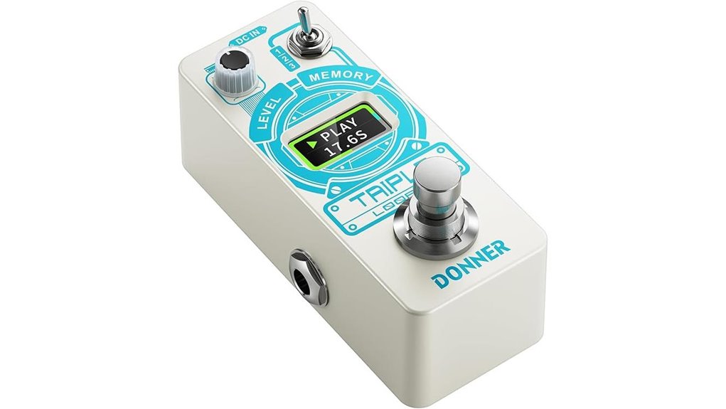 donner triple looper pedal