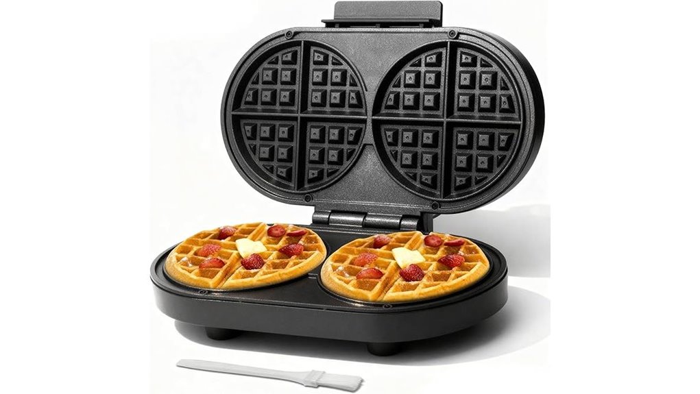 double belgian waffle maker