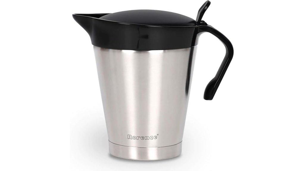 double insulated 32 oz gravyboat