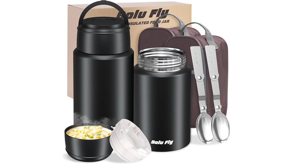 double insulated stainless steel jars
