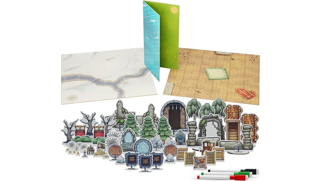 double sided dry erase battlemap kit