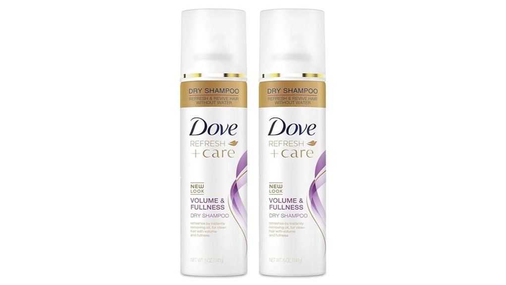 dove volumizing dry shampoo