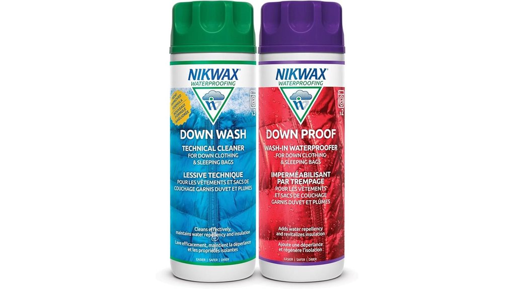 down jacket wash in waterproofing