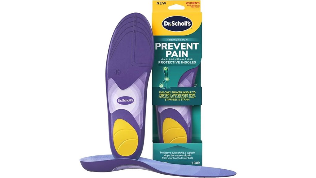 dr scholl s women s pain relief insoles