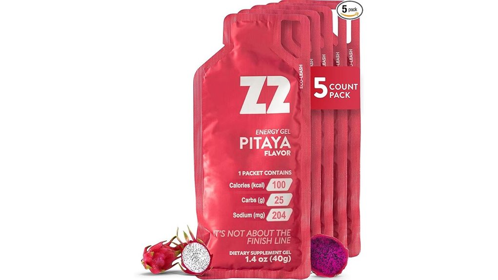 dragon fruit flavored energy gel