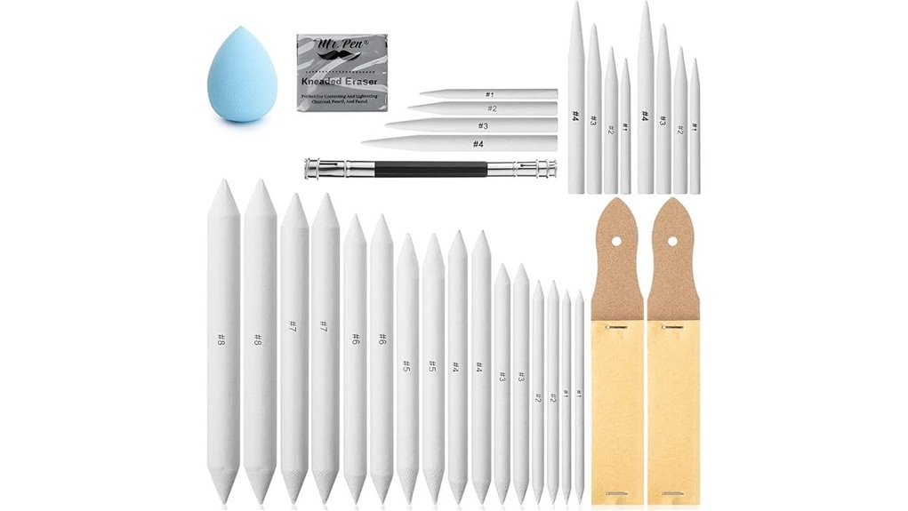 drawing tools and blending stumps