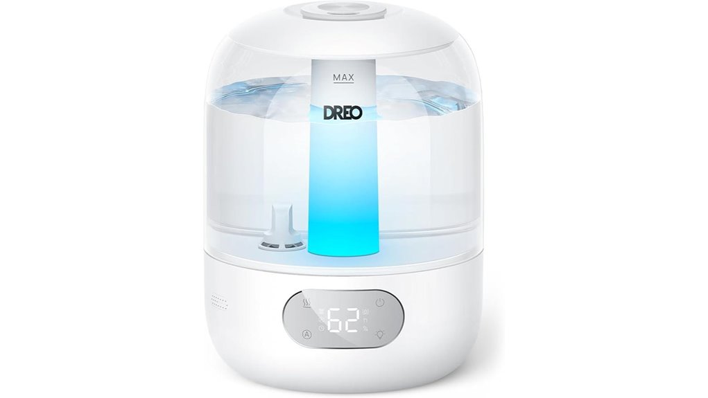 dreo 3l ultrasonic cool mist humidifier
