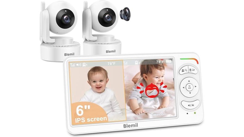 dual camera baby monitor