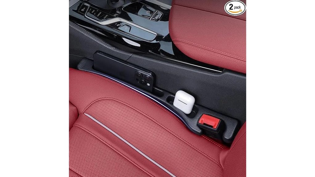 dual car seat gap fillers