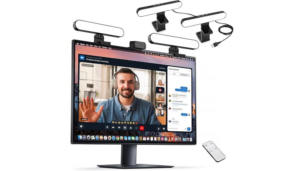 dual lamp led conference light