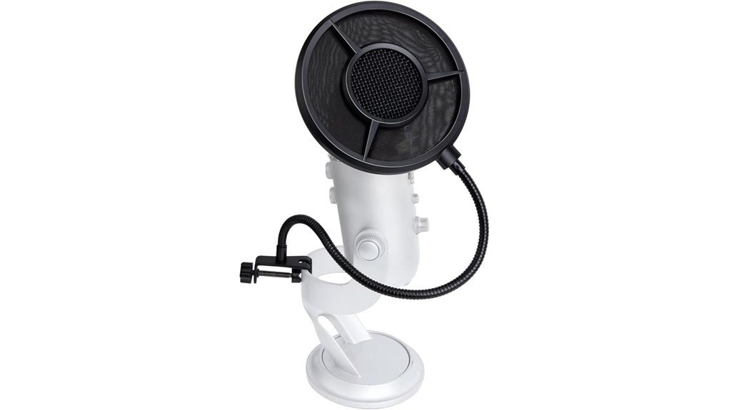 dual layer pop filter for microphones