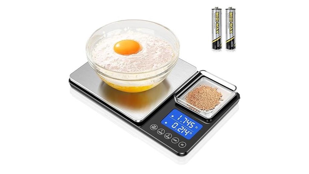 dual precision kitchen scale