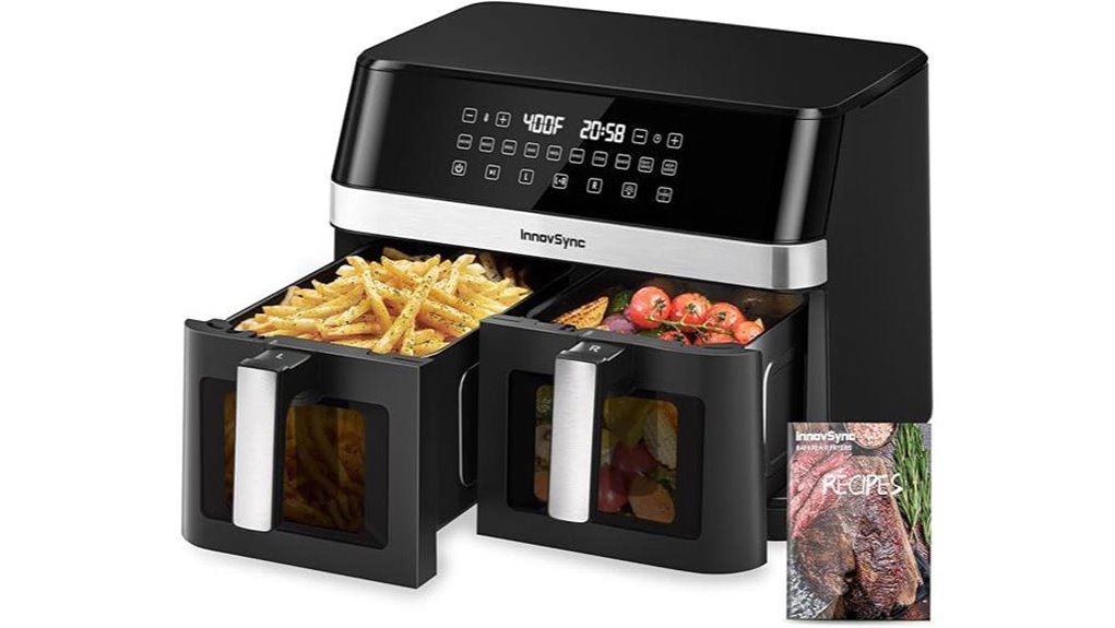 dual zone 12qt air fryer