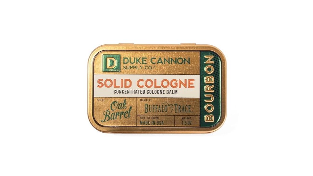 duke cannon bourbon solid cologne